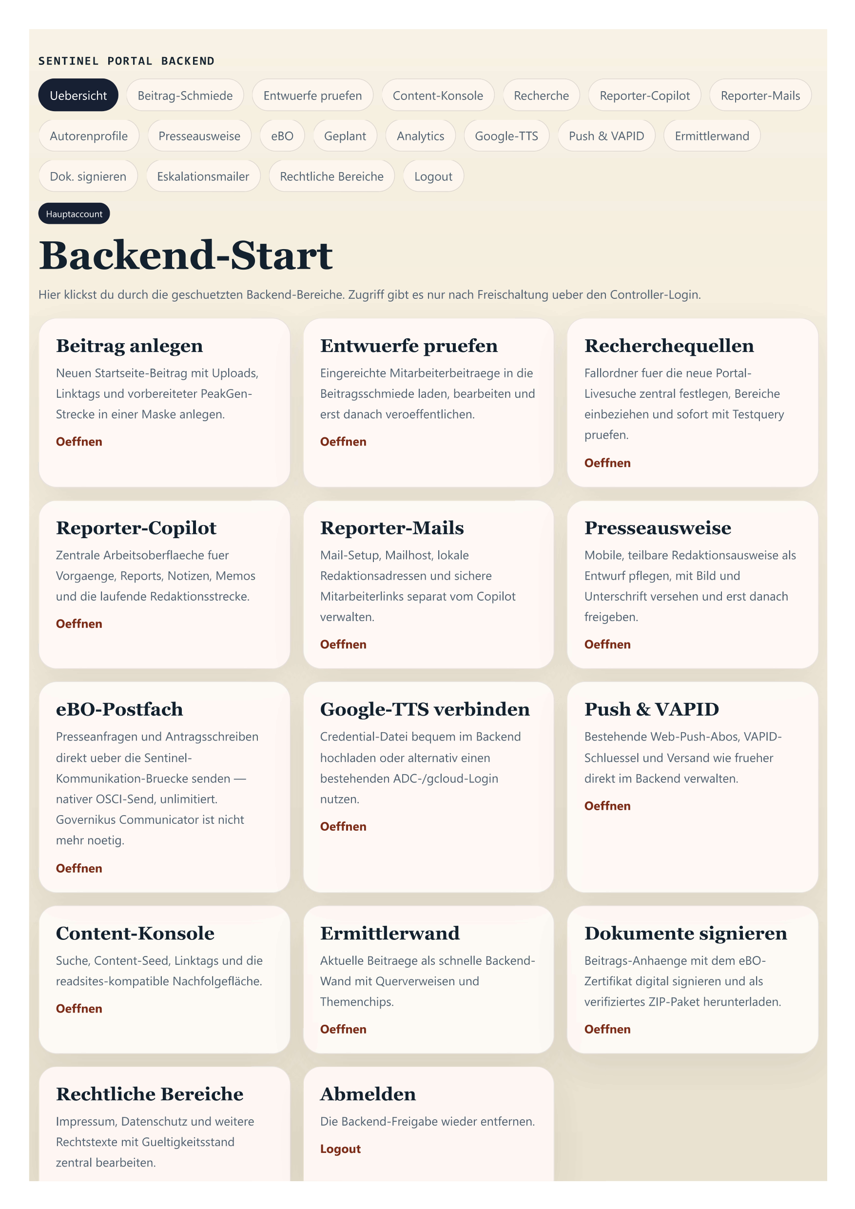 Backend Screendruck